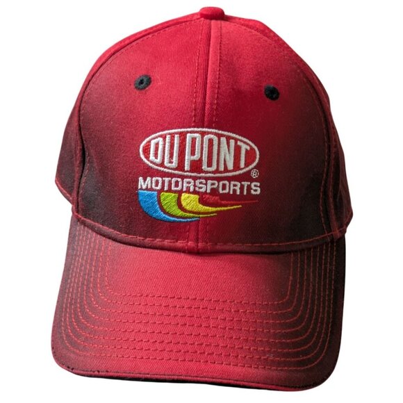 DuPont Motorsports NASCAR Hat Red Chase Authentics Jeff Gordon 24 Cotton OSFM - Picture 1 of 8